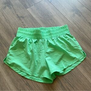DSG NWT Neon Green High-Rise Shorts S